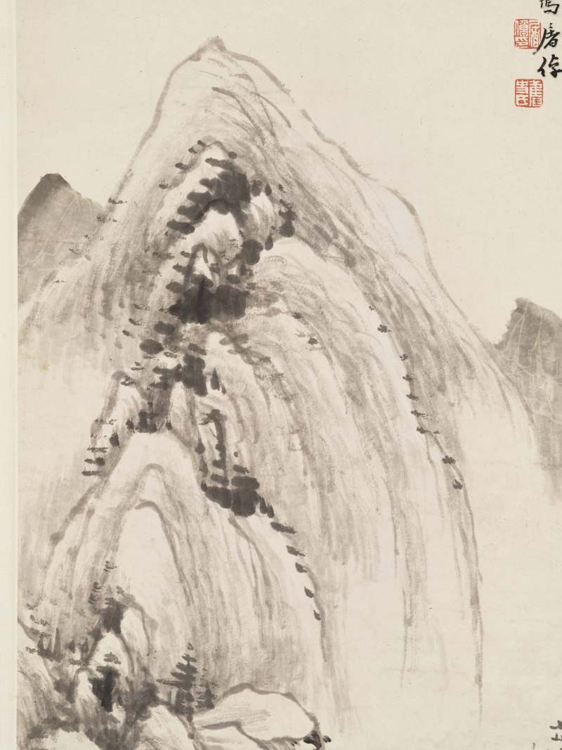 屠倬（款） 溪桥清远 - 图8