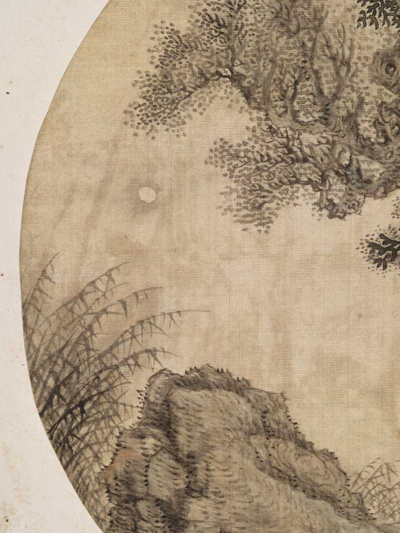 癸酉（1813年）作 汪圻（款）、姜壎、金雯 山水人物六帧 - 图3