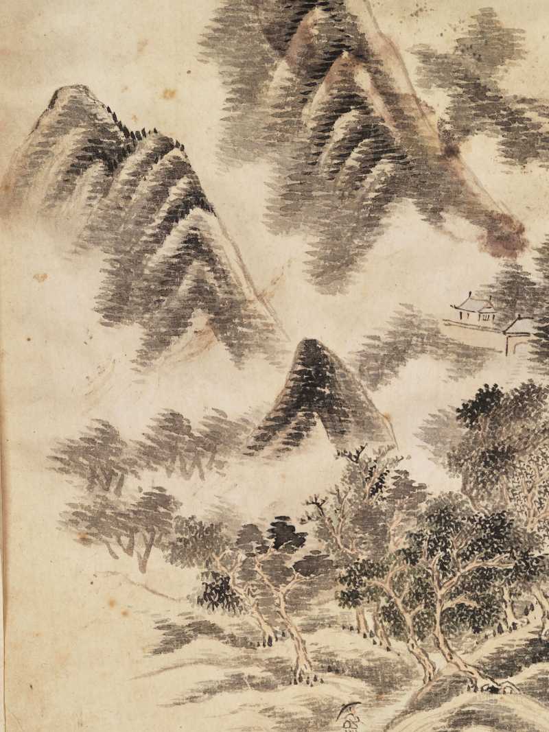 黄向坚（款） 云川十二景 - 图52