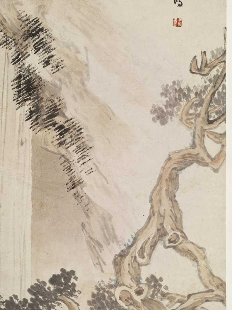 乙未（1895年）作 陆鹏 人物四屏 - 图6