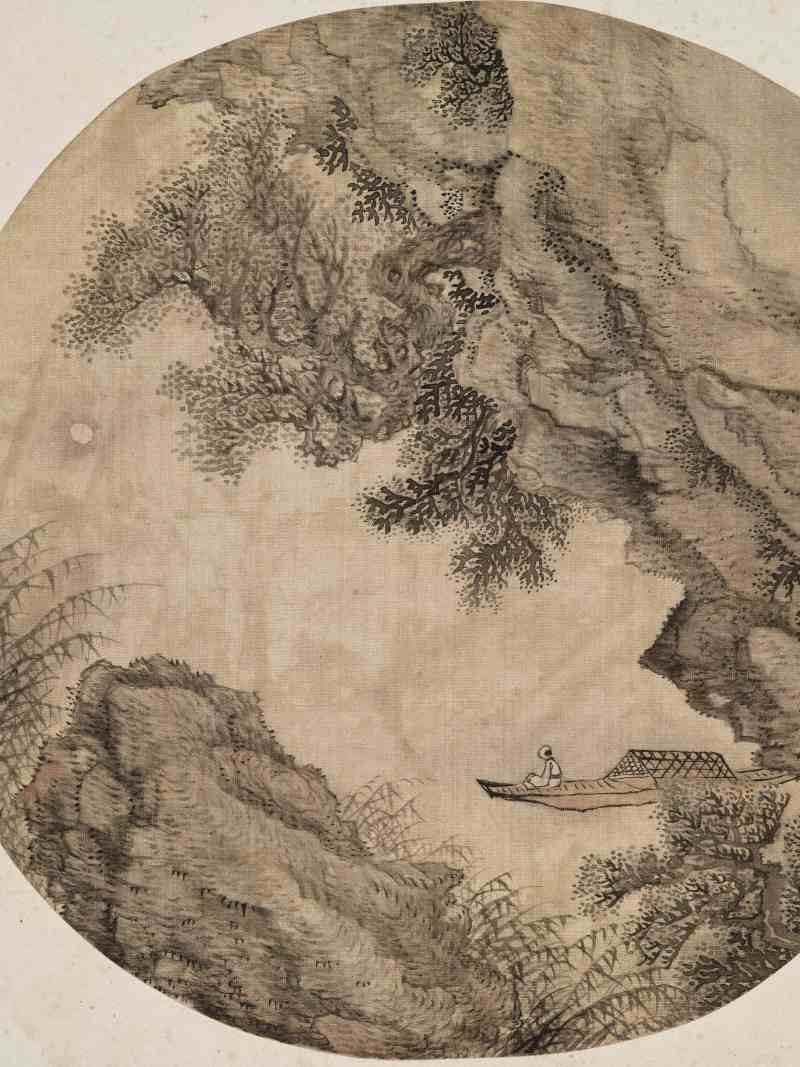 癸酉（1813年）作 汪圻（款）、姜壎、金雯 山水人物六帧 - 图4