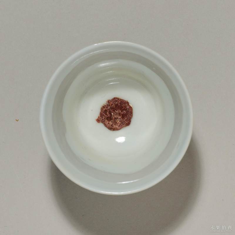 清光绪 斗彩水仙纹杯 - 图3