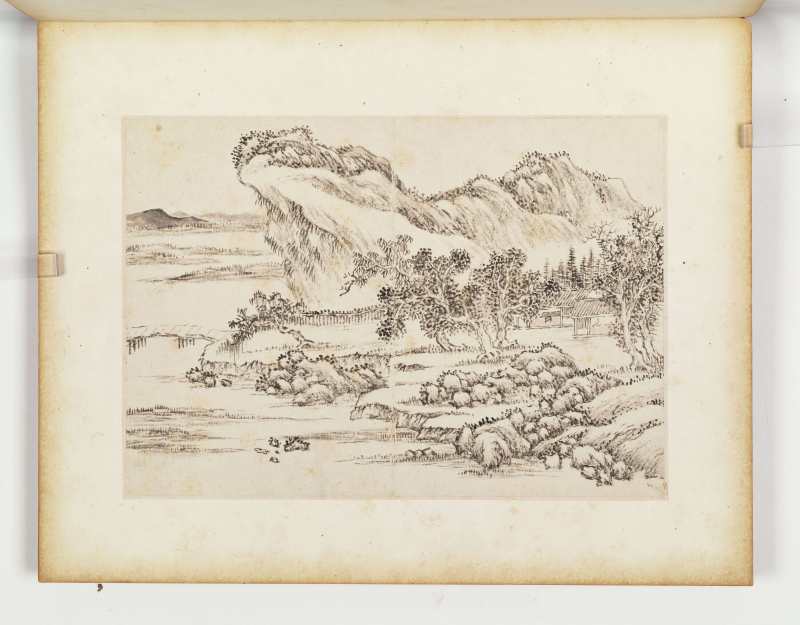 庚子（1780年）作 陆遵书 仿宋元山水册 - 图9
