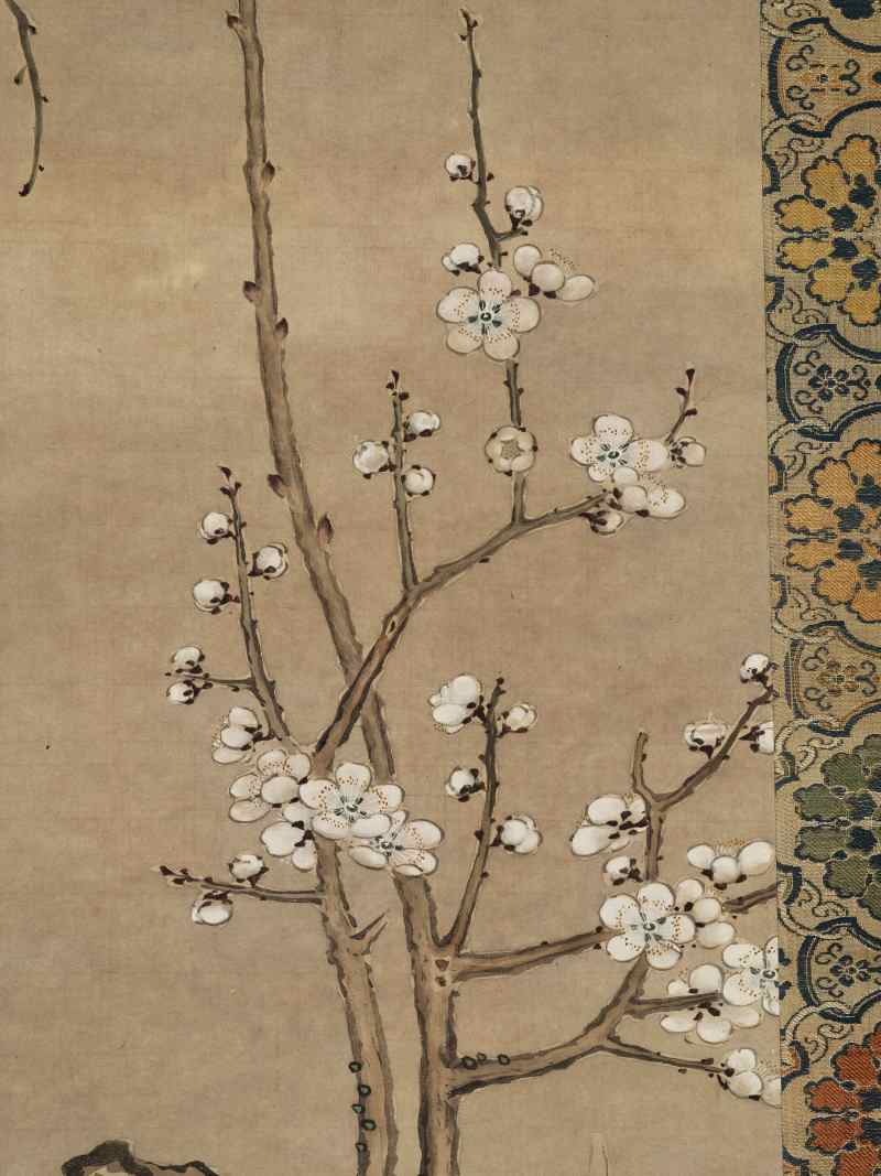 童衡（款） 梅雀鸳鸯 - 图9
