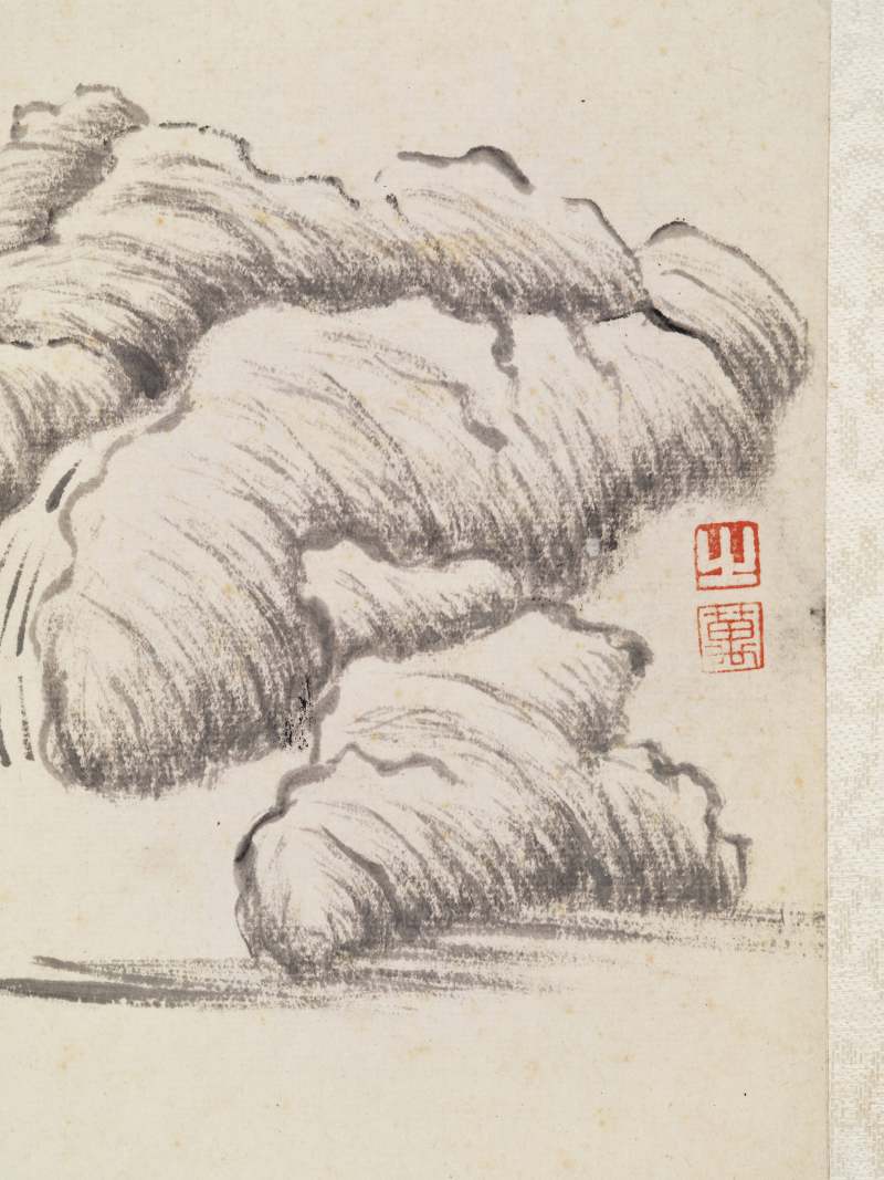 同治丙寅（1866年）作 张之万 墨笔山水册 - 图32