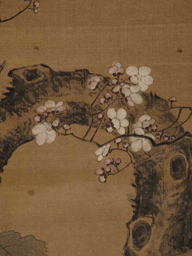 朱英 梅花小雀 - 图9