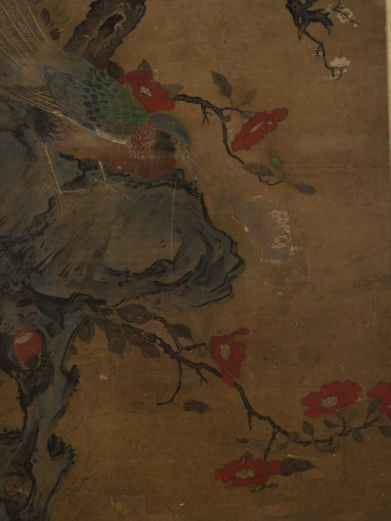 佚名 花鸟四屏 - 图33