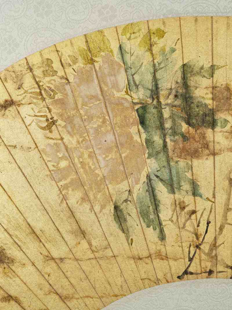 甲申（1884年）、壬午（1882年）、 壬子（1852年）作 舒浩、刘德六 花鸟三帧 - 图21