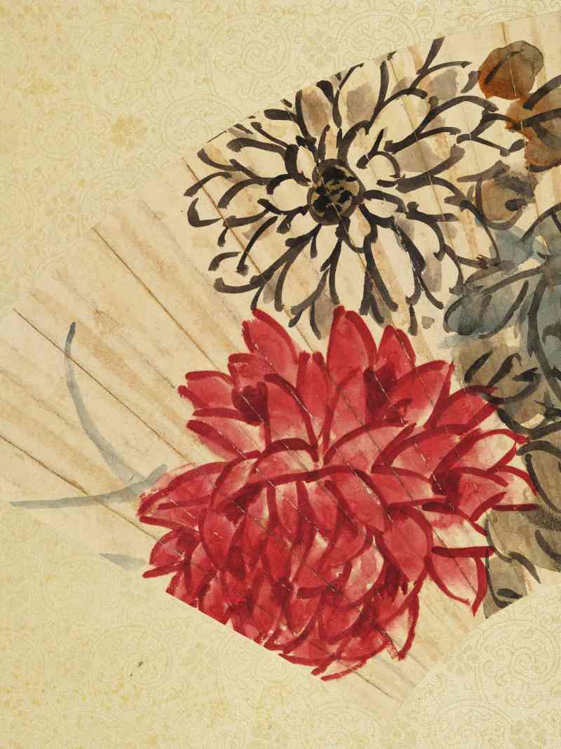 齐白石、刘学洪 菊花草虫、小楷 - 图7
