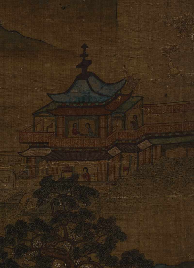 佚名 游春图 - 图10