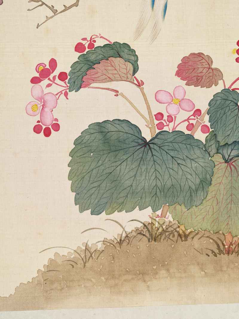 丁酉（1897年）作 梁德润、孙毓汶 花卉草虫册 - 图10