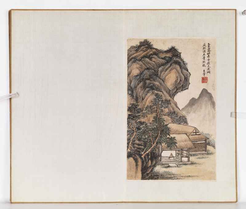 庚寅（1710年）作 王翚（款） 山水册 - 图24
