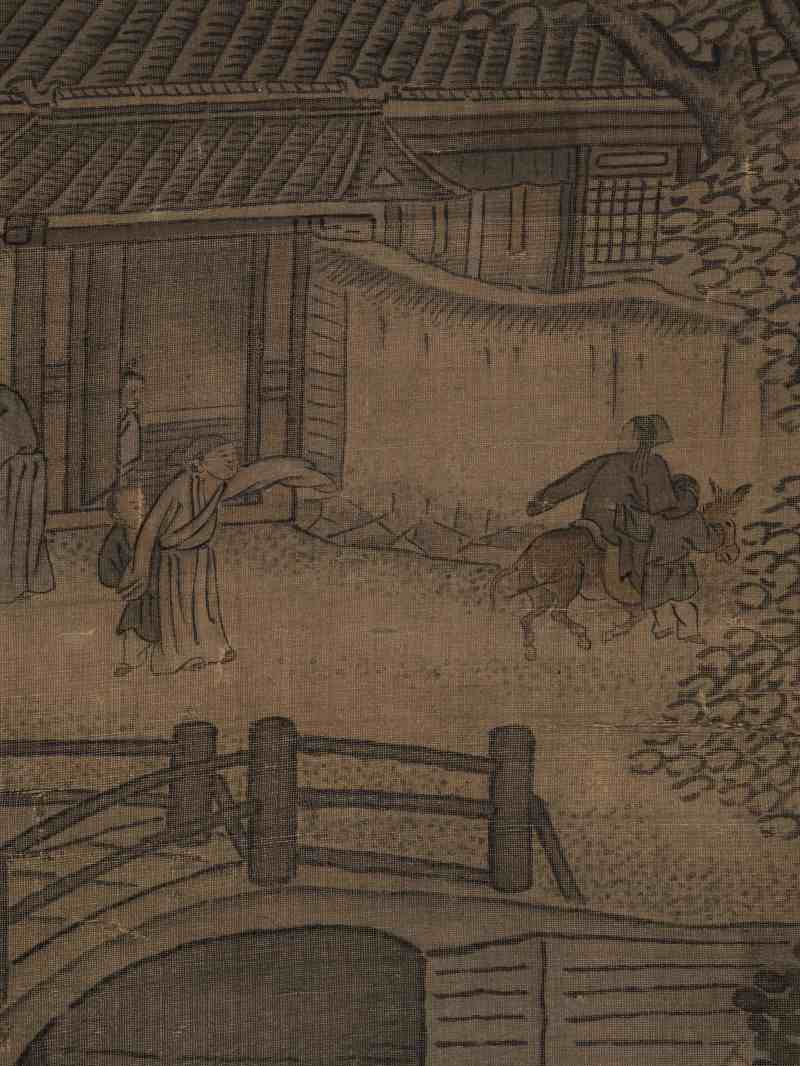 崇祯壬午（1642年）作 沈颢（款） 宴别图 - 图12