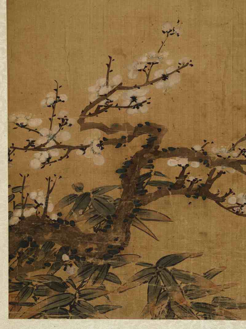 壬戌（1682年）作 王武（款） 花卉四帧 - 图3