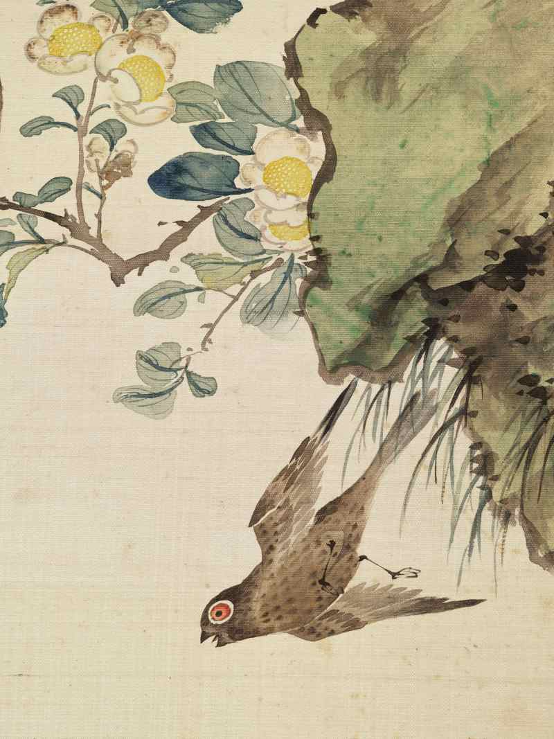 道光甲午（1834年）作 翁雒 花鸟写生册 - 图30