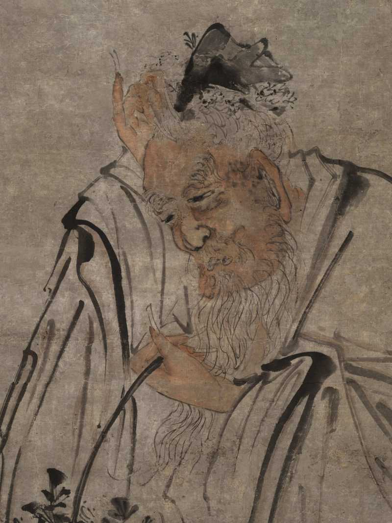 黄慎（款） 采花翁 - 图6