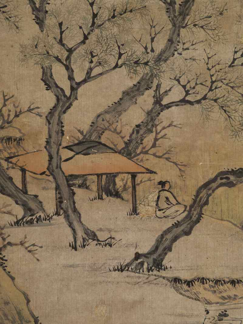 道光丁亥（1827年）作 顾鹤庆 独坐观瀑 - 图10