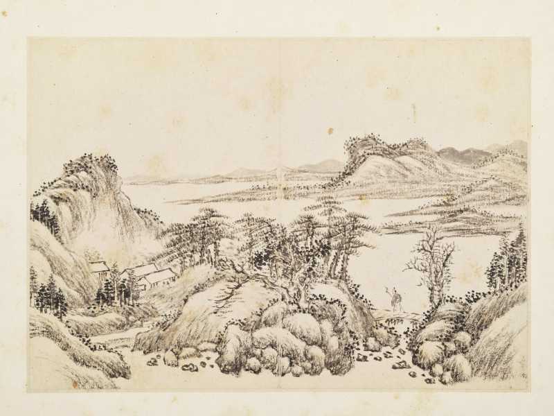 庚子（1780年）作 陆遵书 仿宋元山水册 - 图11