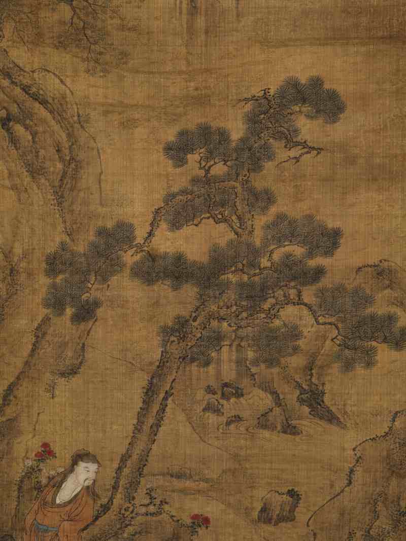 康熙丁亥（1707年）作 陈凯（款） 采药图 - 图8