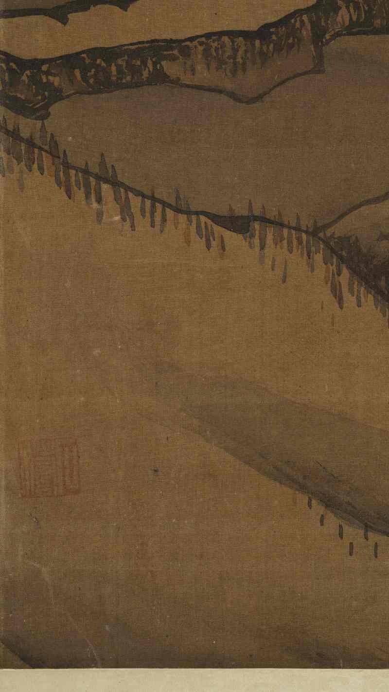 唐寅（款） 避寒图 - 图14