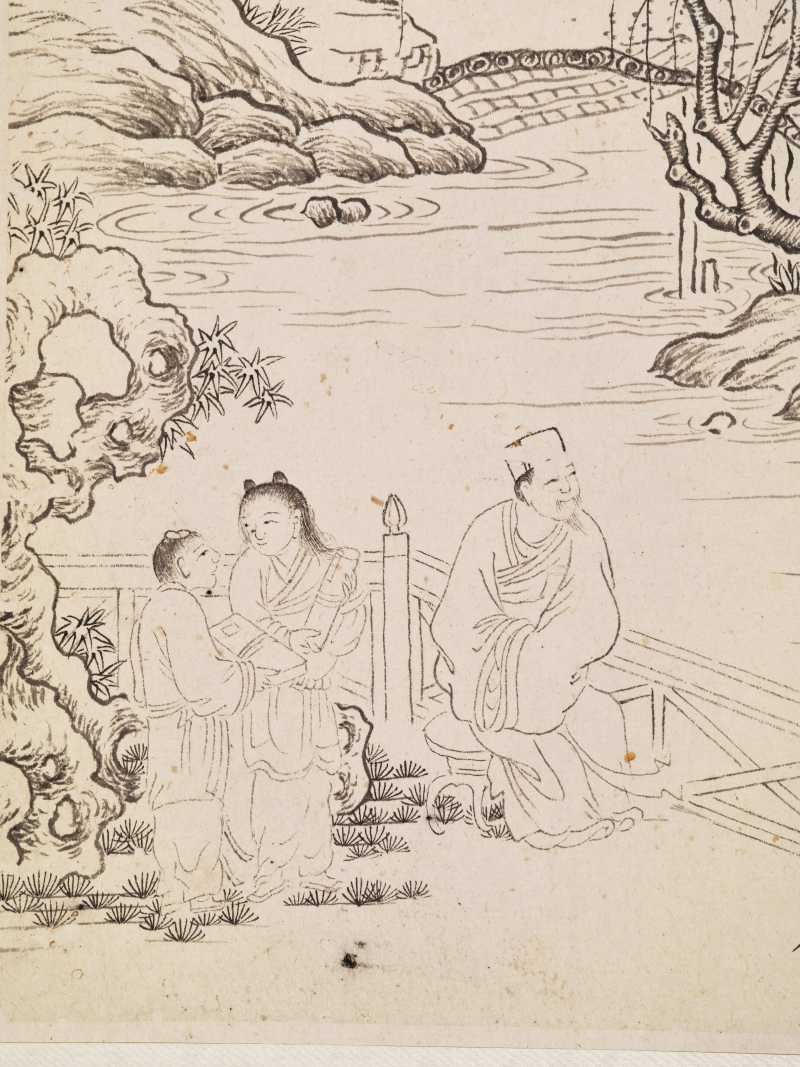焦秉贞（款） 人物故事图册 - 图12