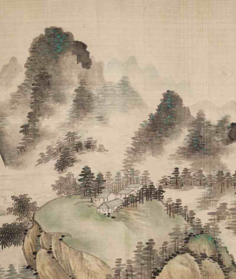 癸酉（1933年）作 秦仲文 晴峦暖岫 - 图3