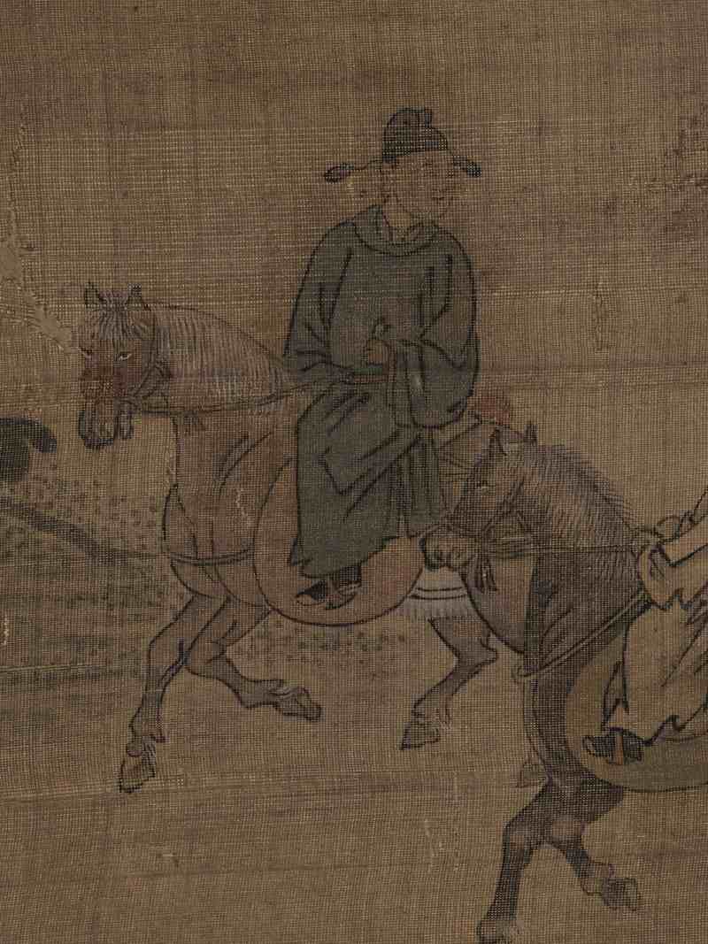 崇祯壬午（1642年）作 沈颢（款） 宴别图 - 图15