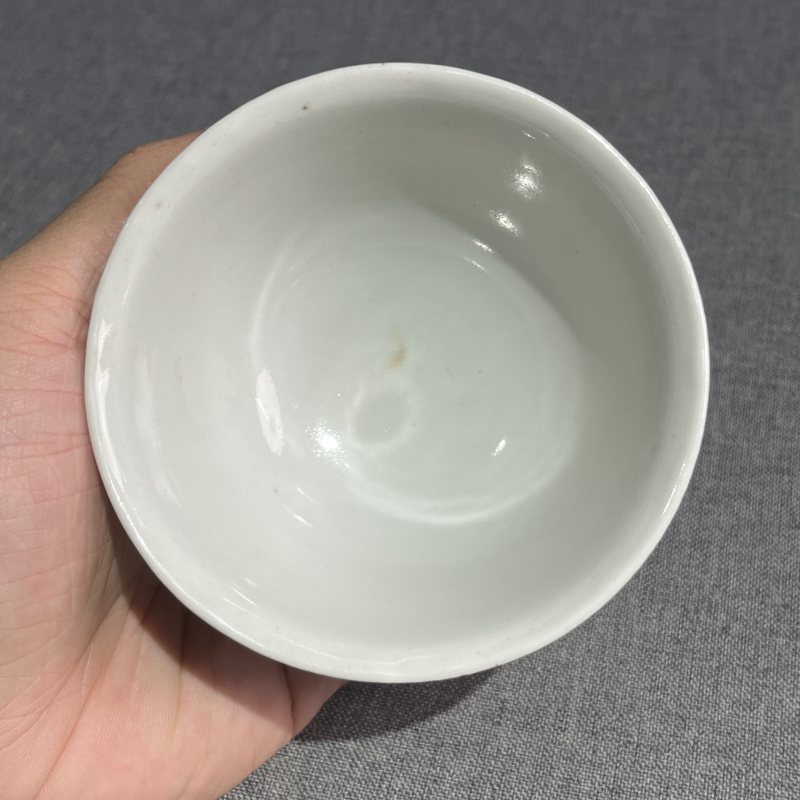 清乾隆粉彩狮子茶圆一对 - 图12
