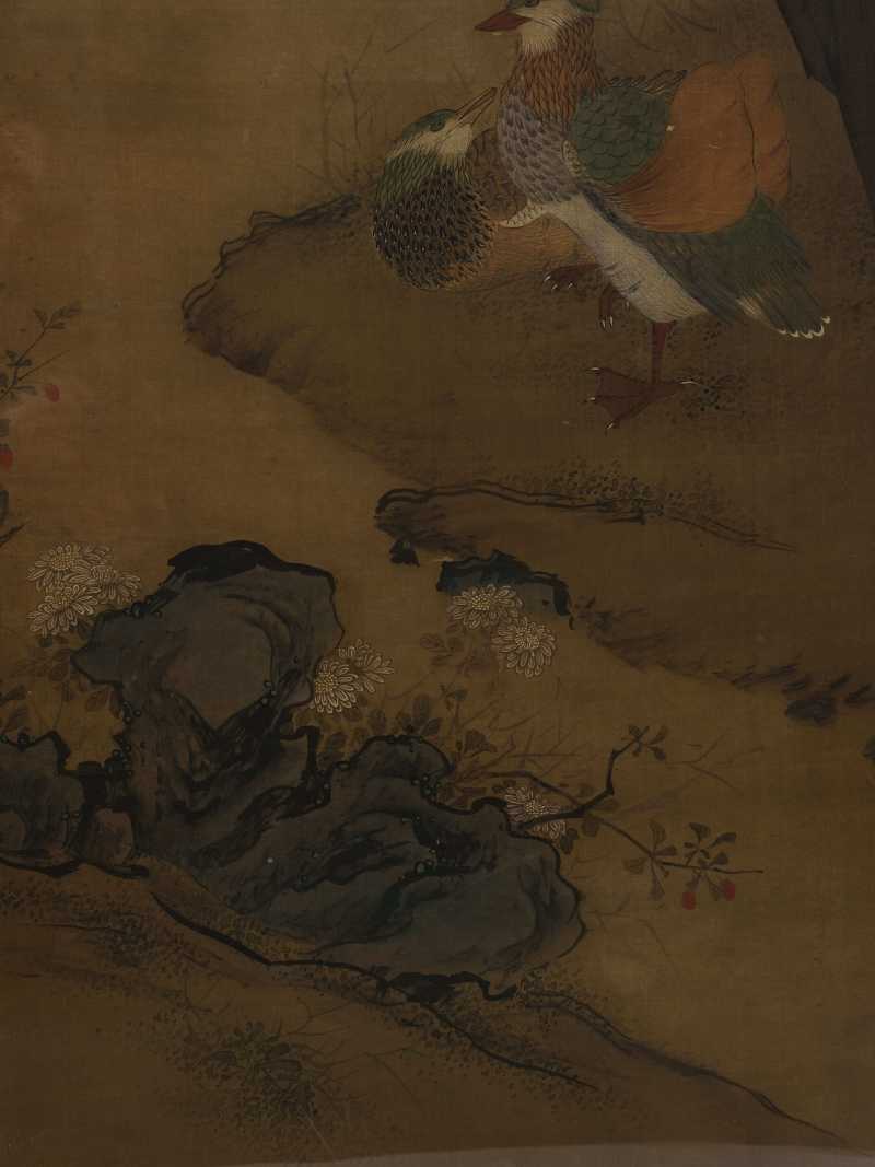 佚名 花鸟四屏 - 图16