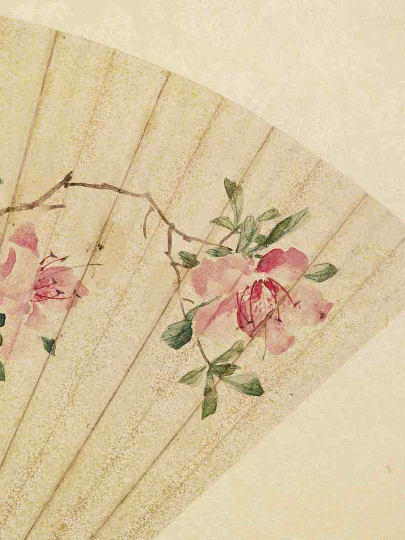 癸酉（1873年）、乙亥（1875年）、辛丑（1901年）作 汤世澍 花卉三帧 - 图19