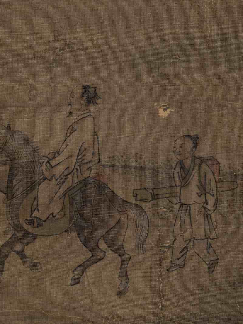 崇祯壬午（1642年）作 沈颢（款） 宴别图 - 图16