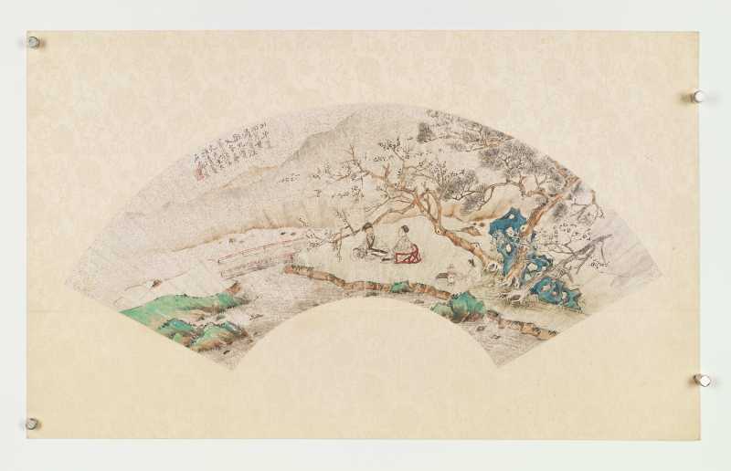 己未（1859年）、丙午（1846年）作 陶绍源、沈荣、罗岸先等 山水四帧 - 图21