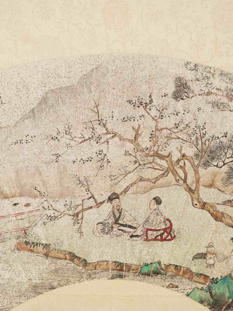 己未（1859年）、丙午（1846年）作 陶绍源、沈荣、罗岸先等 山水四帧 - 图22