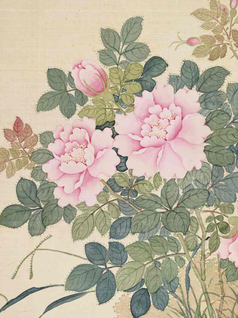 丁酉（1897年）作 梁德润、孙毓汶 花卉草虫册 - 图54
