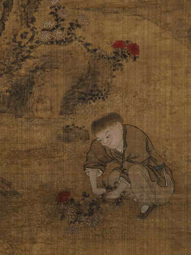 康熙丁亥（1707年）作 陈凯（款） 采药图 - 图10