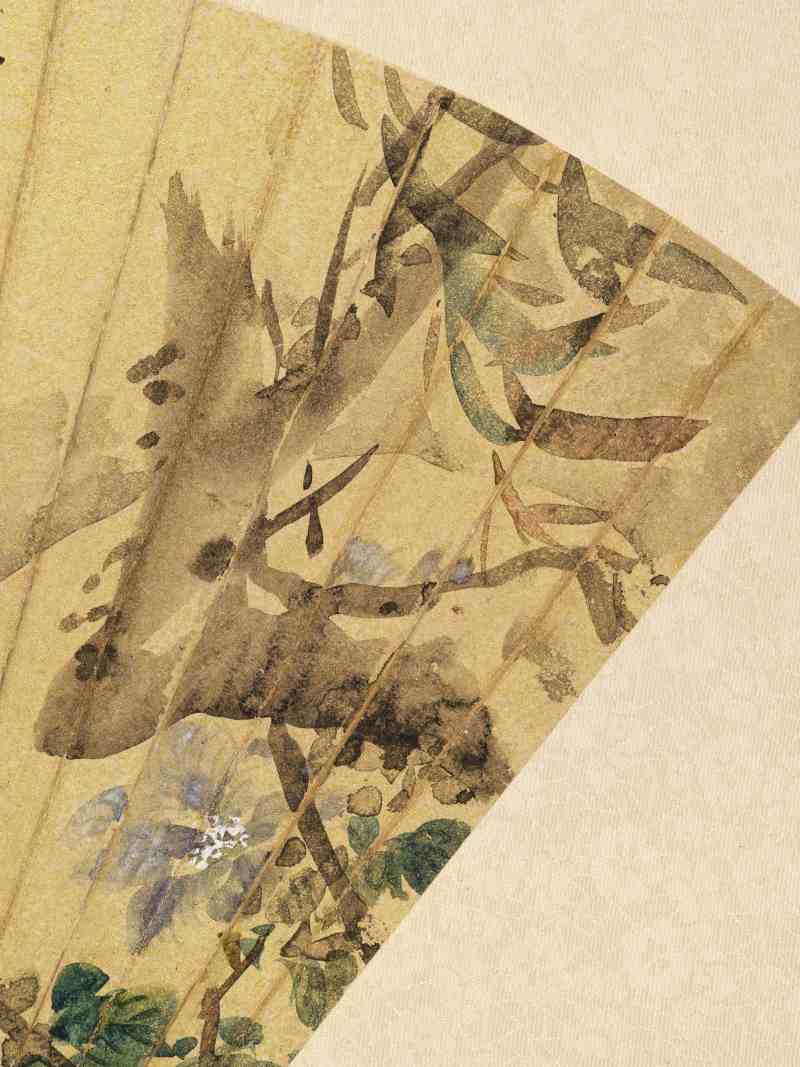 丙申（1896年）、甲子（1864年）作 沈心海、王礼 花鸟人物二帧 - 图6
