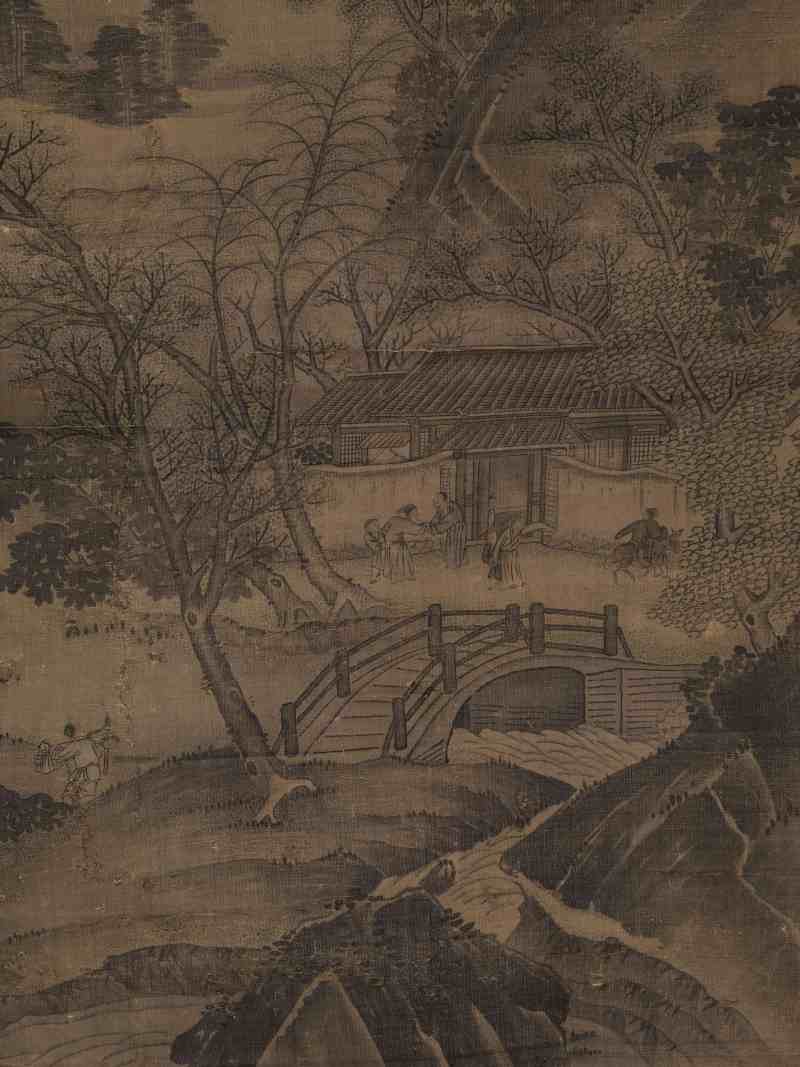 崇祯壬午（1642年）作 沈颢（款） 宴别图 - 图17