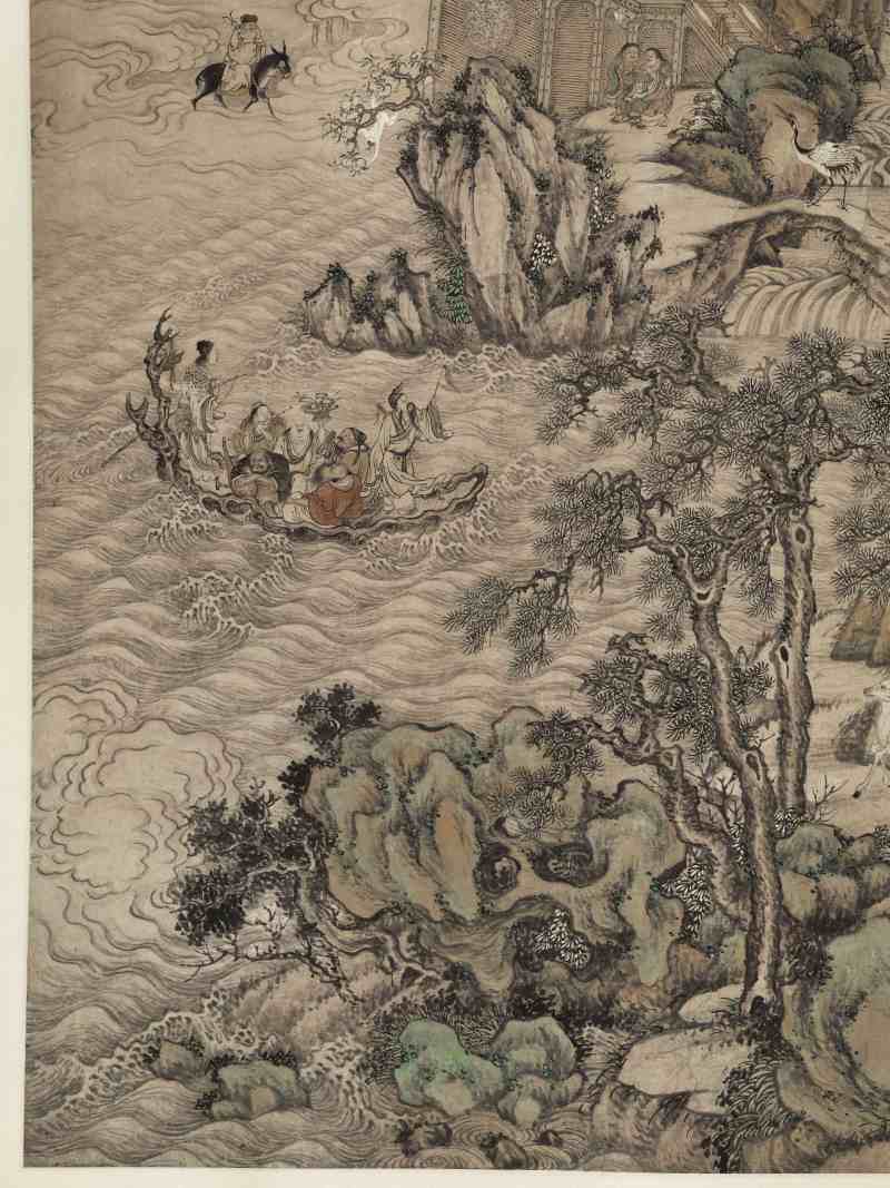 同治壬申（1872年）作 杨得霖 群仙拱祝图 - 图6