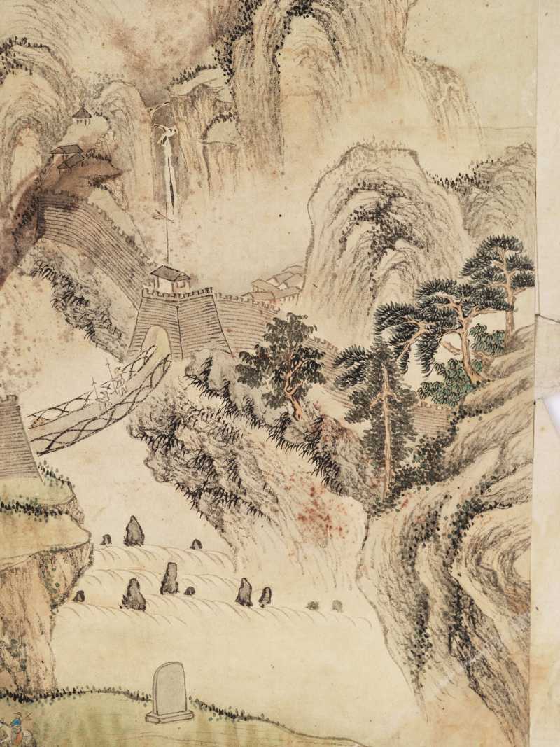 黄向坚（款） 云川十二景 - 图56