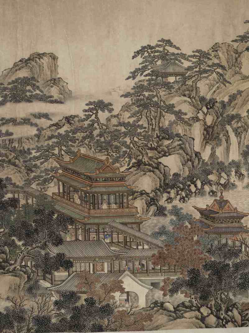 袁瑛（款） 蓬莱仙客 - 图3