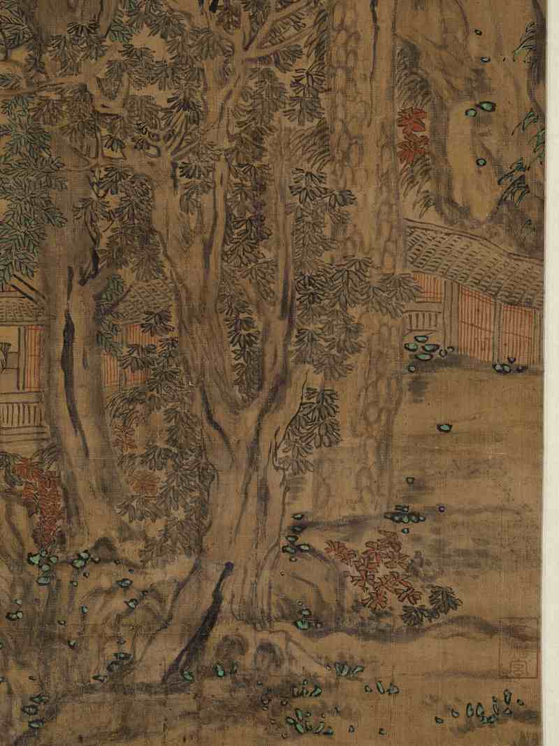 庚寅（1650年）作 蓝瑛（款） 松溪客话 - 图8