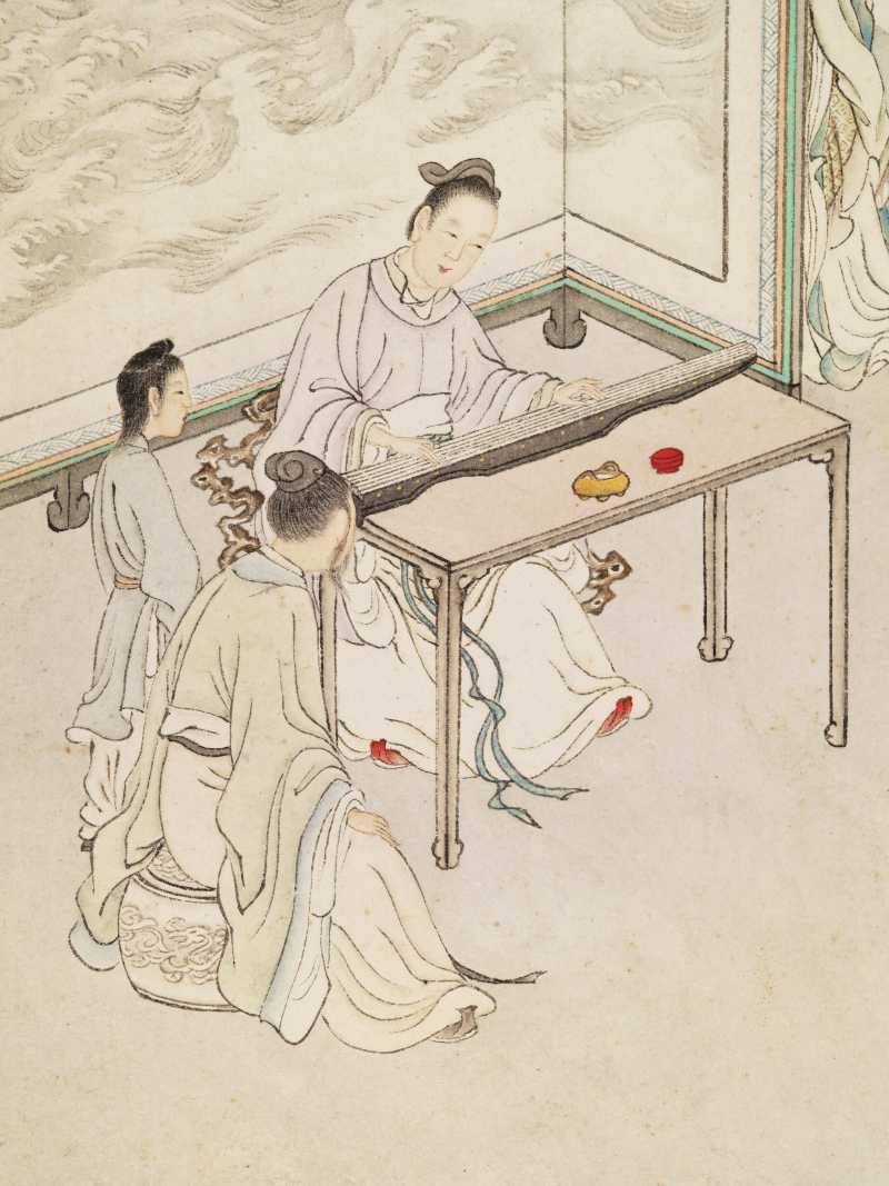 王树榖、吴求 题神仙图册 - 图13