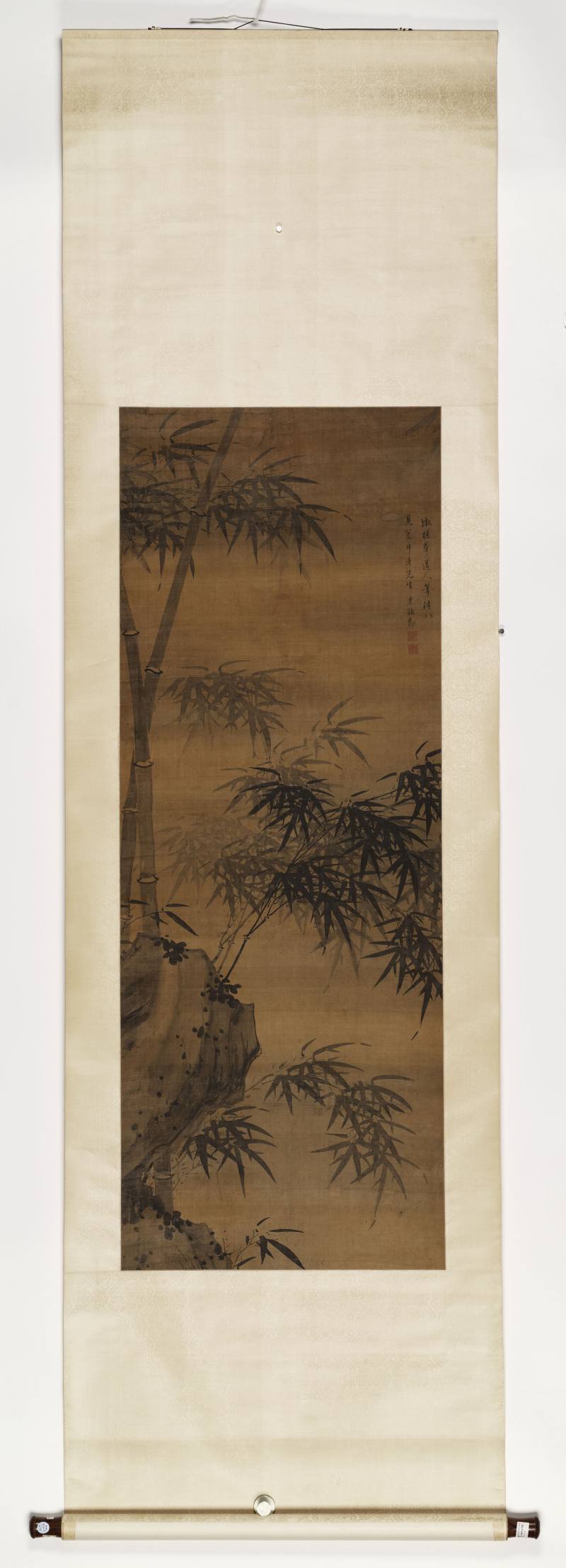 史颜节（款） 墨竹 - 图2