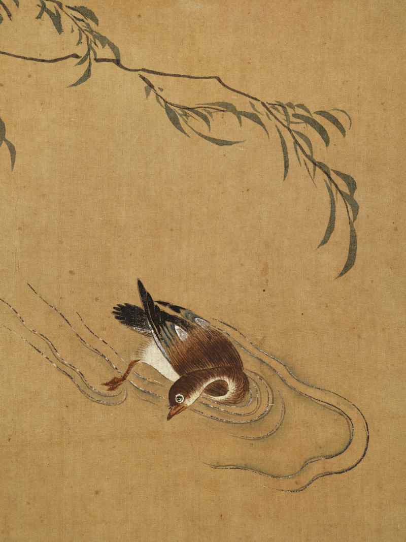 童原 写生花鸟册 - 图7
