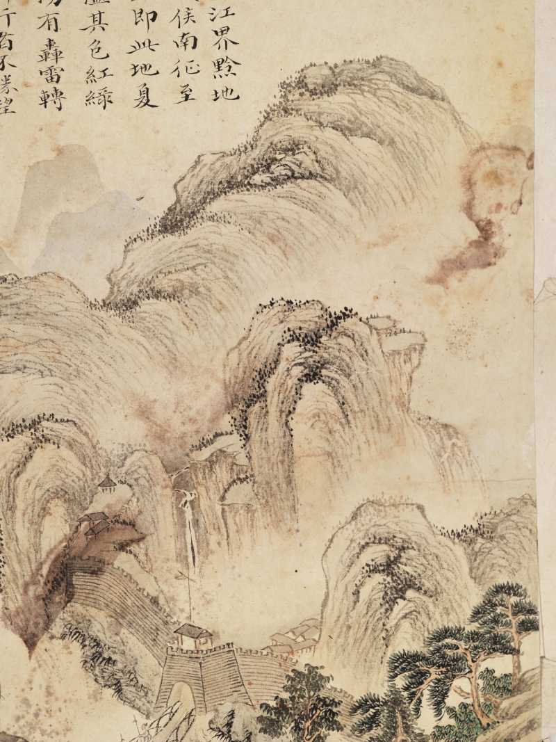 黄向坚（款） 云川十二景 - 图57