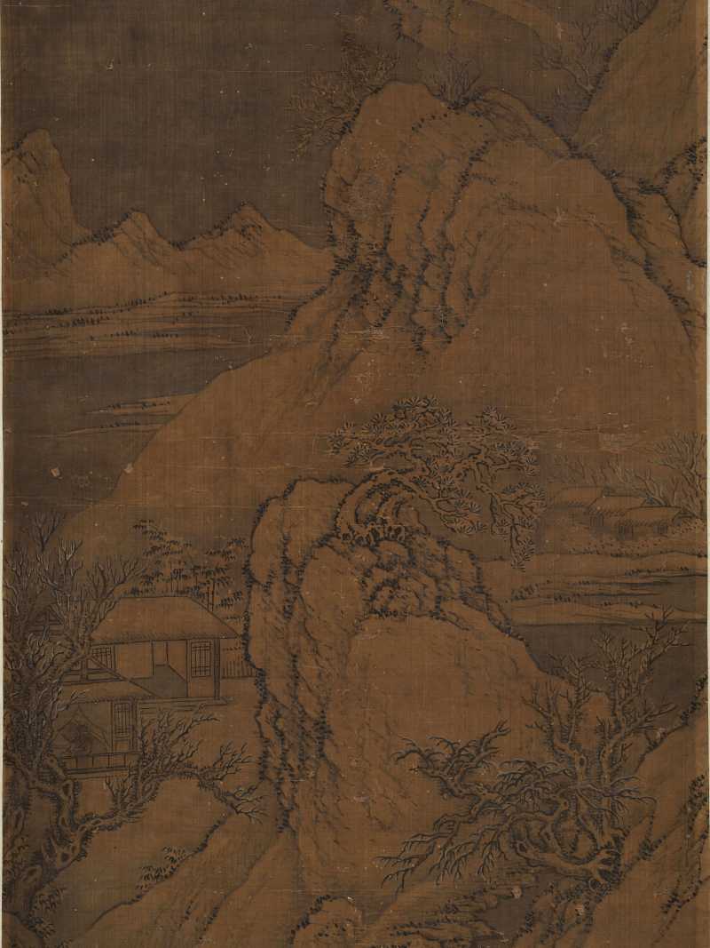 乾隆乙亥（1755年）作 沈锦 雪岩沽酒 - 图4