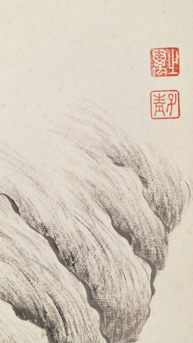 同治丙寅（1866年）作 张之万 墨笔山水册 - 图14