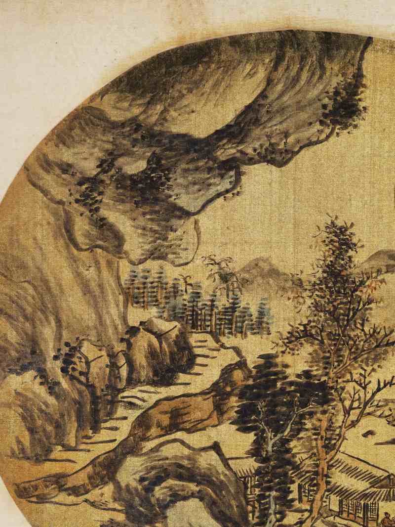 戊戌（1898年）作 任预 仿古山水册 - 图21