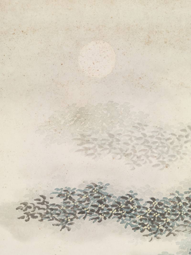 顾让 百子四屏 - 图6