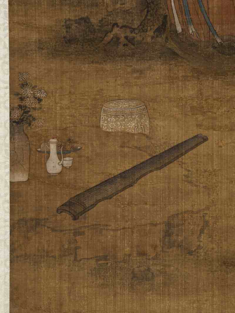 康熙丁亥（1707年）作 陈凯（款） 采药图 - 图12